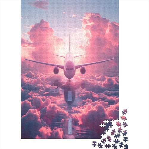 Personenflugzeuge Puzzle 1000 Teile Erwachsener Kniffel Spaß Für Die Ganze Familie - Abwechslungsreiche 1000 Puzzleteilige Motive Puzzlespiel Erwachsene, Puzzel 1000pcs (75x50cm) von YPZADTGHG