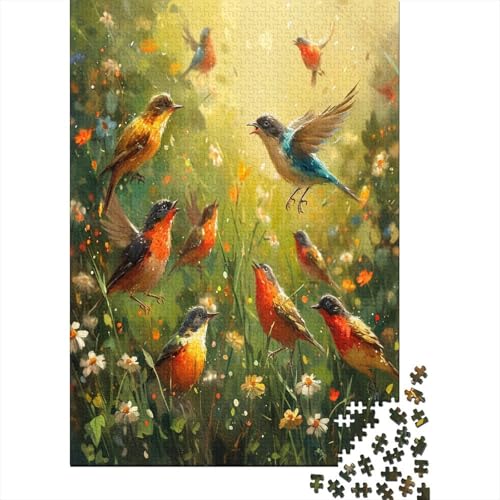 Robin 1000 Stück Puzzles Für Erwachsene Teenager Stress Abbauen Familien-Puzzlespiel 1000-teiliges Puzzle Kinder Lernspiel Spielzeug Geschenk Puzzel 1000pcs (75x50cm) von YPZADTGHG