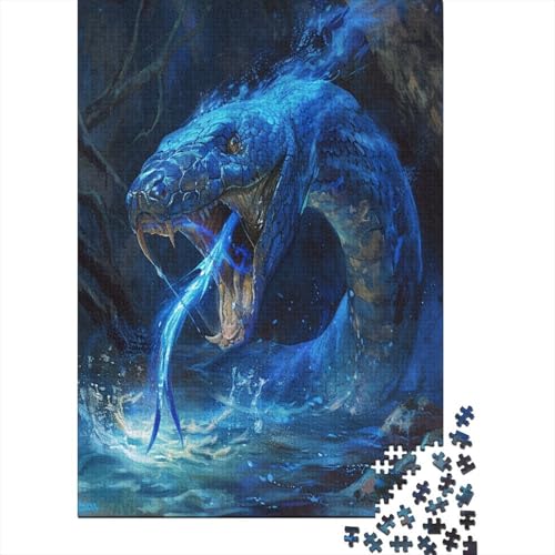 Schlange Puzzle 1000 Teile Erwachsener Kniffel Spaß Für Die Ganze Familie - Abwechslungsreiche 1000 Puzzleteilige Motive Puzzle Erwachsene, Puzzel 1000pcs (75x50cm) von YPZADTGHG