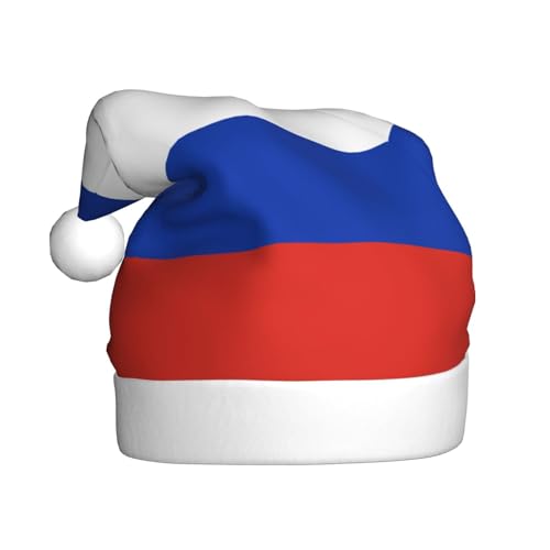 YQxwJL Russische Flagge, Plüsch, Schneemann, Weihnachtsdekoration, Mütze, Weihnachtsmannmütze, für Weihnachten, Urlaub, Partyzubehör von YQxwJL