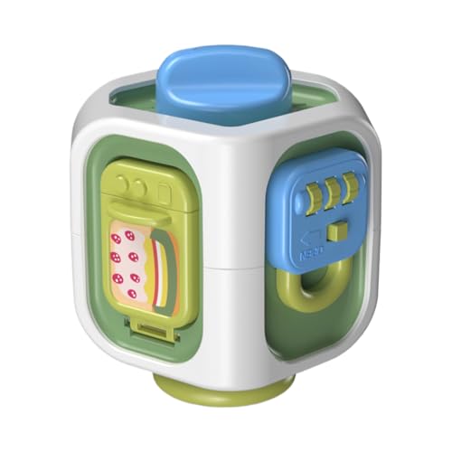 YRTUOP Aktivitaetswuerfel Fuer Kleinkinder, Spielzeug für motorische Fähigkeiten, Lernförderndes Interaktives Feinmotorik Spielzeug Für Kleinkinder YRTUOP Aktivitaetswuerfel Fuer Kleinkinder, Spielzeug für motorische Fähigkeiten, Lernförderndes Interaktives Feinmotorik Spielzeug Für Kleinkinder von YRTUOP