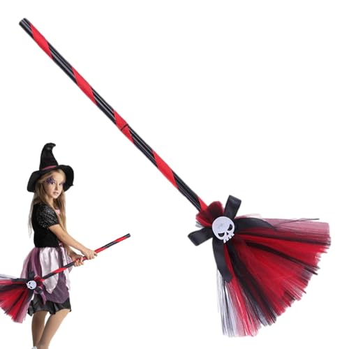 YRTUOP Halloween Hexenhut für Mädchen, Hexenhut Besenstiel für Kinderkostüm, Rollenspiel-Mottoparty-Cossplay-Besenstiel für Zuhause, Schule, Bühnenauftritt YRTUOP Halloween Hexenhut für Mädchen, Hexenhut Besenstiel für Kinderkostüm, Rollenspiel-Mottoparty-Cossplay-Besenstiel für Zuhause, Schule, Bühnenauftritt von YRTUOP