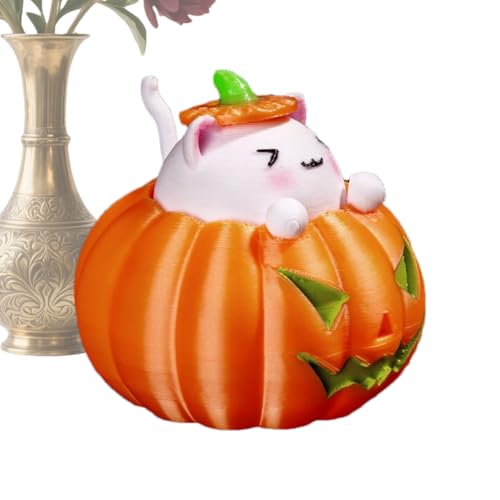 YRTUOP Kürbis Stressball, Halloween Spielzeug Zum Drücken, Katzen Deko Aus Harz Für Schulpreise Kinder Geschenkbeutel Belohnungen Karneval YRTUOP Kürbis Stressball, Halloween Spielzeug Zum Drücken, Katzen Deko Aus Harz Für Schulpreise Kinder Geschenkbeutel Belohnungen Karneval von YRTUOP