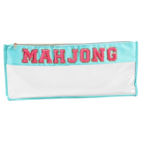 YRTUOP Mahjong-Steinetui,Transparente Aufbewahrungstasche Mahjong Koffer - Tragbar Aufbewahrung Für Alle Altersgruppen Familienabende Spieleabend Partys YRTUOP Mahjong-Steinetui,Transparente Aufbewahrungstasche Mahjong Koffer - Tragbar Aufbewahrung Für Alle Altersgruppen Familienabende Spieleabend Partys von YRTUOP