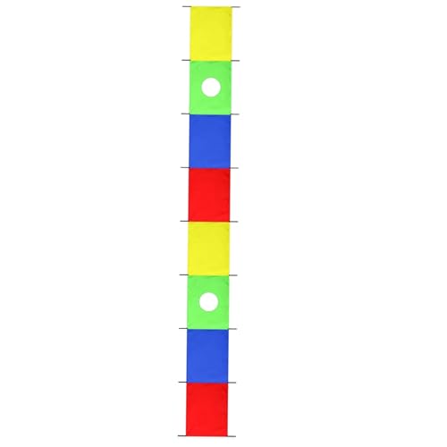 YRTUOP Spielparachute Für Kinder | Regenbogen Fallschirm Mit Griffen - Spielgerät Für Kinder Kooperative Aktivitäten Training Teambuilding Sport Spielplatz YRTUOP Spielparachute Für Kinder | Regenbogen Fallschirm Mit Griffen - Spielgerät Für Kinder Kooperative Aktivitäten Training Teambuilding Sport Spielplatz von YRTUOP
