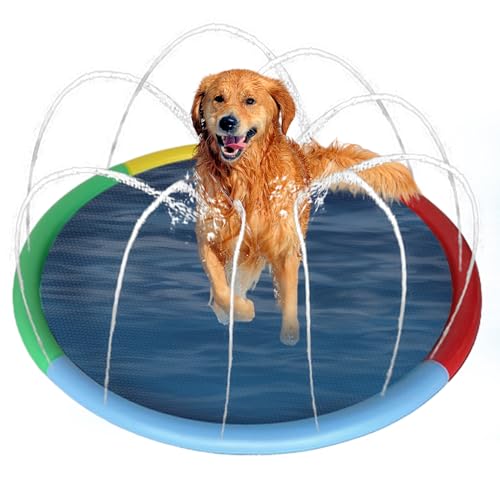 YRTUOP Splash Pads - Outdoor Splash Pad Planschbecken - Wasserspielzeug Kühlender Springbrunnen Für Kleinkinder Garten Park Sommer Outdoor Spiel YRTUOP Splash Pads - Outdoor Splash Pad Planschbecken - Wasserspielzeug Kühlender Springbrunnen Für Kleinkinder Garten Park Sommer Outdoor Spiel von YRTUOP