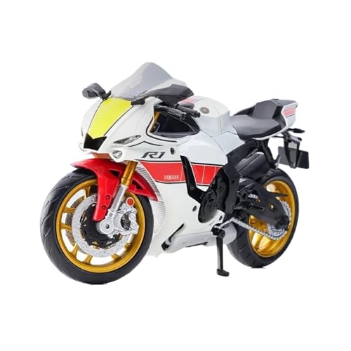 Legierung Sport Modell 1/12 Skala Für Yamaha YZF-R1M Motorrad Spielzeug Legierung Druckguss Hobby Display Motorrad Sammlung Dekoration Modell Motorrad Für Desktop Dekor von YRXIAO