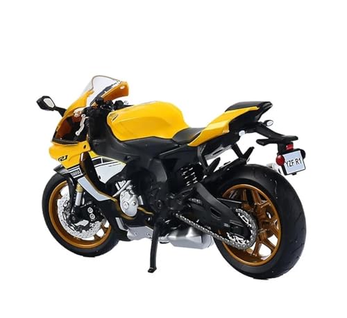 Legierung Sport Modell 1/12 für Yamaha YZF R1 Motorradmodell Zinklegierung Druckguss Spielzeug Motorrad Automodell Display Ornamente Motorrad Motorrad Für Desktop Dekor von YRXIAO