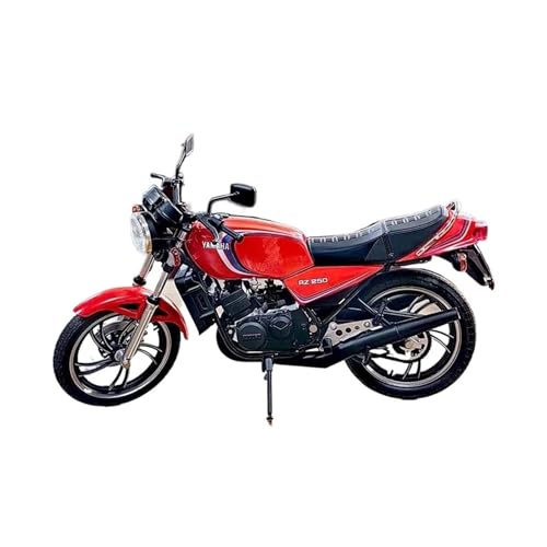 Legierung Sport Modell 1:12 für Yamaha RZ250 Legierung Druckguss Motorrad Desktop Ornamente Dekoration Motorrad Hobby Modell Spielzeug Auto Motorrad Für Desktop Dekor(Red) von YRXIAO