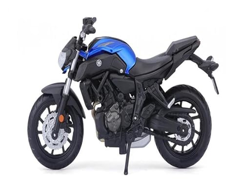 Legierung Sport Modell 1:18 für Yamaha MT-07 2018 Legierung Druckguss Motorrad statische Ornamente Druckguss-Auto Spielzeug Ausstellungsmodell Motorrad Für Desktop Dekor von YRXIAO