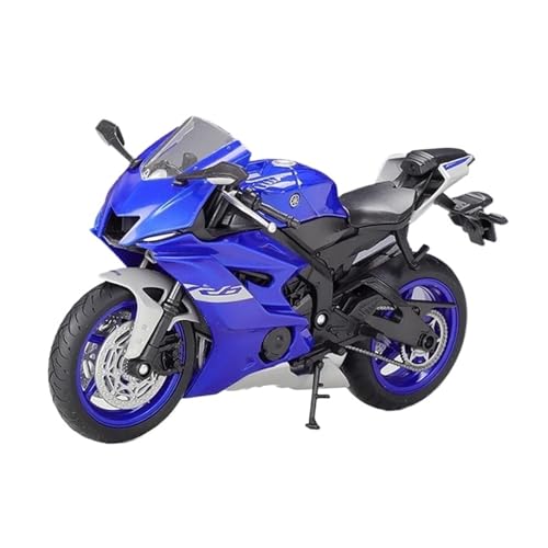 Legierung Sport Modell Maßstab 1:12 Druckguss-Legierung für Yamaha YZF-R6 Robustes Druckguss-Motorrad-Spielzeugauto-Modell für Anzeige Motorrad Für Desktop Dekor von YRXIAO