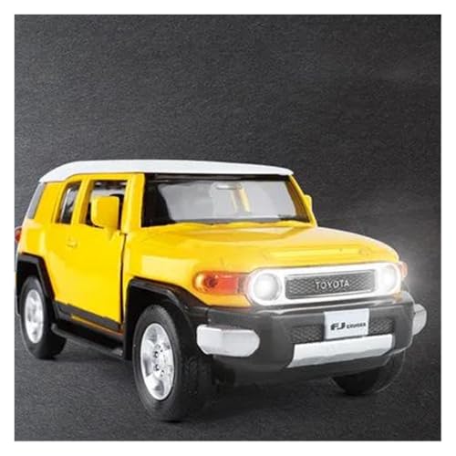 Modellbausatz Auto 1 32 Für Toyota FJ Cruiser SUV Modell Auto Sound Und Licht Pull Back Spielzeug Off-Road Modell Für Wohndekorationen von YRXIAO