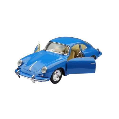 Modellbausatz Auto 1:32 Für Porsche 356B Carrera Coupe Legierung Automodell Druckguss Metall Klassische Fahrzeuge Automodell Miniatursammlung Für Wohndekorationen(Blue) von YRXIAO