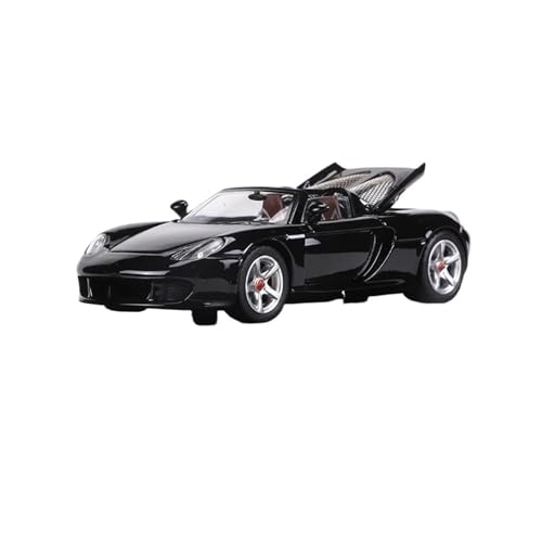 Modellbausatz Auto 1:64 Für Porsche Carrera GT Legierung Modellauto Sammlerstück Modellautos Dekoration Modellautos Display Hobby Modellautos Für Wohndekorationen(Black) von YRXIAO