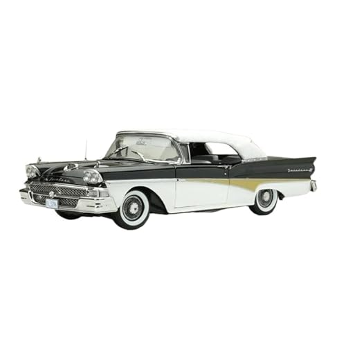YRXIAO 1:18 Für Ford Fairlane 500 Hardtop 1958 Klassische Auto Limousine Legierung Modell Sammlung Ornament Souvenir Für Wohndekorationen YRXIAO 1:18 Für Ford Fairlane 500 Hardtop 1958 Klassische Auto Limousine Legierung Modell Sammlung Ornament Souvenir Für Wohndekorationen von YRXIAO