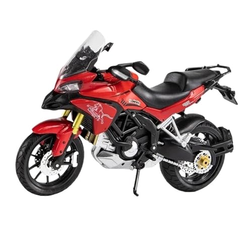 YRXIAO Legierung Sport Modell 1/12 Für Ducati MTS Enduro Alloy Diecast Motorrad Modell Diecast Spielzeug Fahrzeug Stoßdämpfer Off-Road Spielzeug Auto Motorrad Für Desktop Dekor von YRXIAO