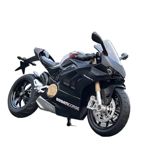 YRXIAO Legierung Sport Modell 1/12 für Ducati Panigale V4S Legierung Off-Road Motorrad Hobby Ornament Modell Junge Spielzeug Motorrad Modell Ornamente Motorrad Für Desktop Dekor von YRXIAO