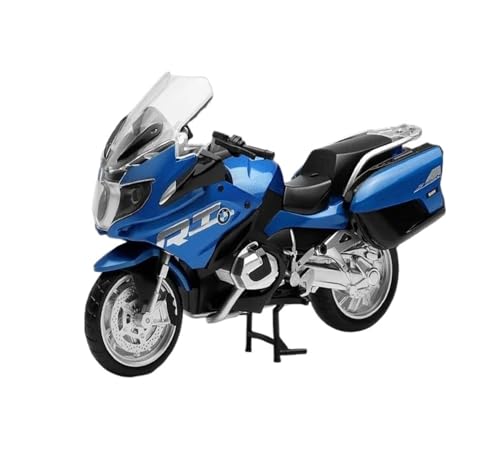 YRXIAO Legierung Sport Modell 1:12 Für BMW R1250RT Legierung Druckguss Auto Motorrad Modell Hobby Display Druckguss Statisches Motorrad Spielzeug Motorrad Für Desktop Dekor(Blue) von YRXIAO