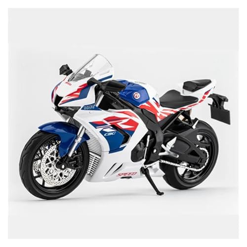 YRXIAO Legierung Sport Modell 1:12 Für Honda CBR 1000RR-R Fire Blade Legierung Display Hobby Motorrad Modell Ornament Kit Druckguss Sport Motorrad Motorrad Für Desktop Dekor(White) von YRXIAO