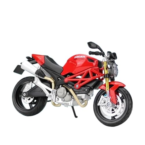 YRXIAO Legierung Sport Modell 1:12 für Ducati Monster 696 Legierung Motorradmodell Druckguss Spielzeugauto Modell Ornamente Display Motorradmodell Motorrad Für Desktop Dekor von YRXIAO