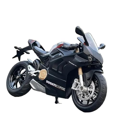 YRXIAO Legierung Sport Modell 1:12 für Ducati Panigale V4S Legierung Druckguss Off-Road Motorrad Hobby Display Ornamente Spielzeug Straße Motorrad Motorrad Für Desktop Dekor von YRXIAO