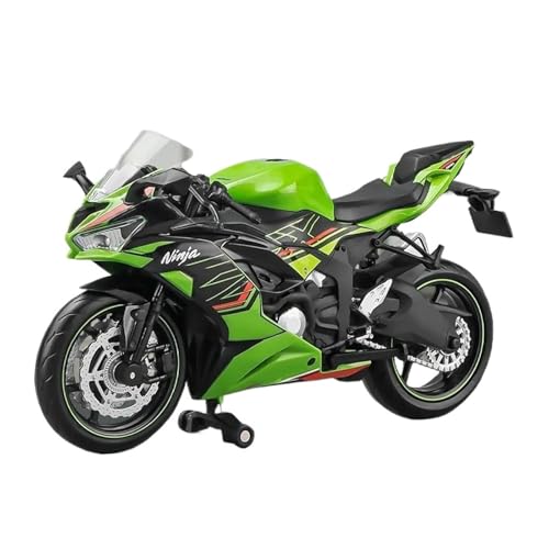 YRXIAO Legierung Sport Modell 1:12 für Ninja ZX-6R Legierung Motorrad Modell Simulation Diecast Metall Straße Motorrad Modell Sammlung Spielzeug Motorrad Für Desktop Dekor von YRXIAO