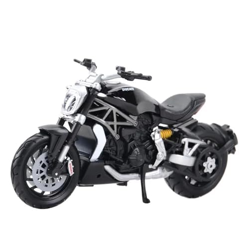 YRXIAO Legierung Sport Modell 1:18 Für 2016 Ducati Xdiavel S Hochwertige Nachbildung aus Druckgussfahrzeug, hochwertiges Sammlermotorrad-Modellspielzeug Motorrad Für Desktop Dekor von YRXIAO