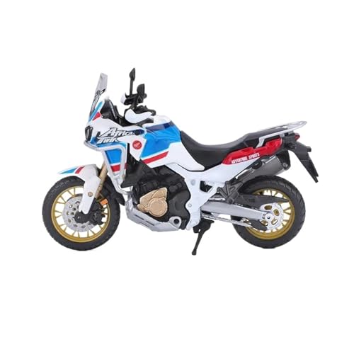 YRXIAO Legierung Sport Modell 1:18 Simulation Legierung Motorrad Geeignet Für Honda Africa Twin Zylinder Abenteuer Modell Spielzeug Auto Spielzeug Motorrad Für Desktop Dekor von YRXIAO