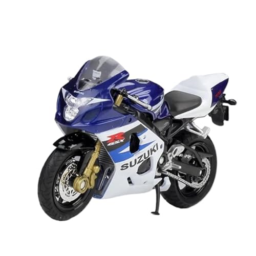 YRXIAO Legierung Sport Modell 1:18 für Suzuki GSX-R750 Legierung Sport Motorrad Modell Miniatur druckguss Metall Straße Auto Hobby Display Ornamente Motorrad Für Desktop Dekor von YRXIAO