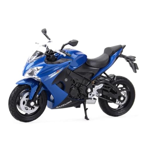 YRXIAO Legierung Sport Modell 1:18 für Suzuki GSX-S1000F 2007 Druckguss Zinklegierung Fahrzeugsammlung Hobby Motorrad Modell Ornamente Spielzeug Motorrad Für Desktop Dekor von YRXIAO