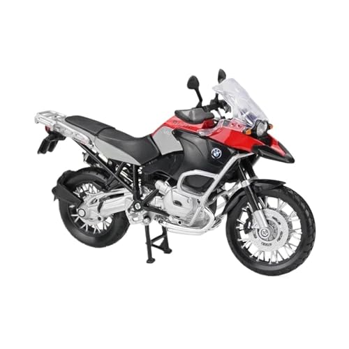 YRXIAO Legierung Sport Modell Maßstab 1:12 Für BMW R1200 GS Metalldruckguss Dekoratives Motorrad-Hobby Display Motorrad-Handwerk Modellspielzeug Motorrad Für Desktop Dekor von YRXIAO