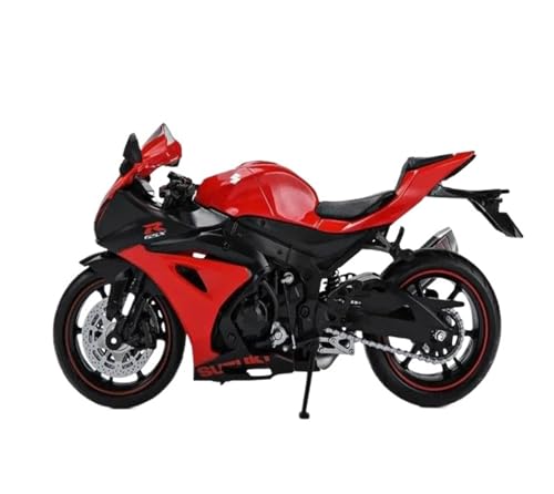 YRXIAO Legierung Sport Modell Maßstab 1:12 Für Suzuki GSX-R1000R L7 Legierung Druckguss Motorrad Modell Spielzeug Auto Stoßdämpfer Off-Road Motorrad Motorrad Für Desktop Dekor von YRXIAO