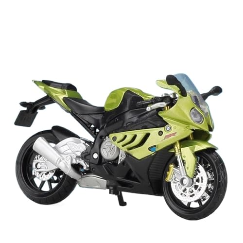 YRXIAO Legierung Sport Modell Maßstab 1:18 für BMW S 1000 RR Legierung Motorrad Druckguss Display Modell Hobby Dekoration Modell Ornamente Spielzeug Motorrad Für Desktop Dekor von YRXIAO