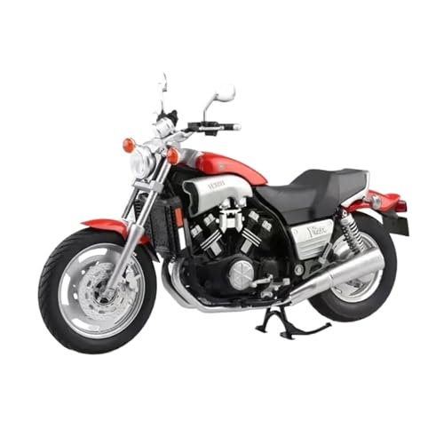 YRXIAO Legierung Sport Modell V-max Modus Auto Diecast 1:12 Für Simulation Motorrad Modell Jungen Klassische Sammlung Statische Desktop Dekorationen Motorrad Für Desktop Dekor(Red) von YRXIAO