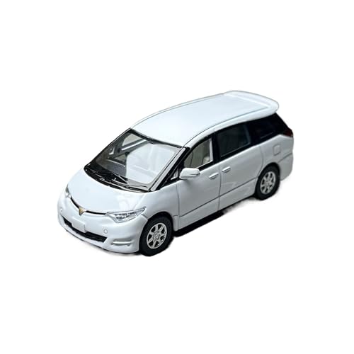 YRXIAO Maßstab 1:64 Für Toyota Estima GSR50 MPV Druckguss-Automodell Miniatur Weißes Ausstellungsstück Für Wohndekorationen YRXIAO Maßstab 1:64 Für Toyota Estima GSR50 MPV Druckguss-Automodell Miniatur Weißes Ausstellungsstück Für Wohndekorationen von YRXIAO