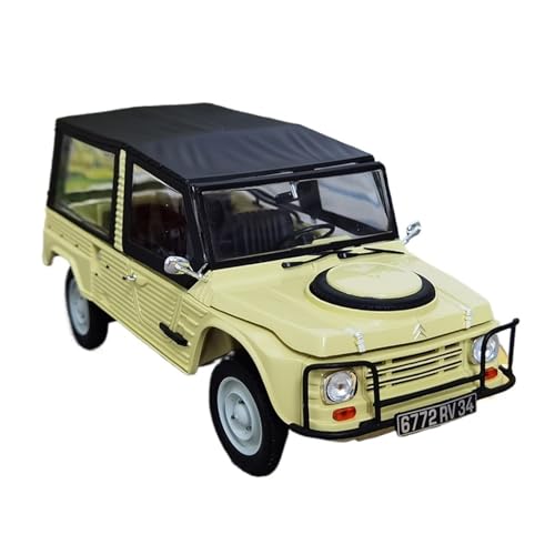 YRXIAO Metall-Automodelle bausatz 1 18 Für Citroën Geländewagen Mehari 4x4 1979 Gusslegierung Oldtimermodell Mit Abnehmbarer Oberer Abdeckung Gelb Für Wohndekorationen YRXIAO Metall-Automodelle bausatz 1 18 Für Citroën Geländewagen Mehari 4x4 1979 Gusslegierung Oldtimermodell Mit Abnehmbarer Oberer Abdeckung Gelb Für Wohndekorationen von YRXIAO