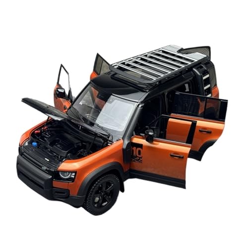 YRXIAO Metall-Automodelle bausatz 1:18 Für Land Rover Defender 110 2020 Simulation Off-Road Legierung Auto Modell Sammlung Ornamente Orange Für Wohndekorationen YRXIAO Metall-Automodelle bausatz 1:18 Für Land Rover Defender 110 2020 Simulation Off-Road Legierung Auto Modell Sammlung Ornamente Orange Für Wohndekorationen von YRXIAO