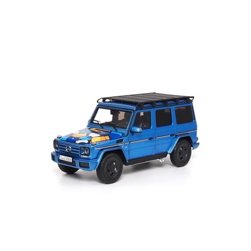 YRXIAO Metall-Automodelle bausatz 1:18 Für Mercedes-Benz G-Klasse G500 W463 Gedenkausgabe Automodell Automodell SUV Szenenanzeige Blau Für Wohndekorationen YRXIAO Metall-Automodelle bausatz 1:18 Für Mercedes-Benz G-Klasse G500 W463 Gedenkausgabe Automodell Automodell SUV Szenenanzeige Blau Für Wohndekorationen von YRXIAO