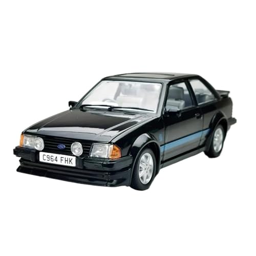 YRXIAO Modellbausatz Auto 1/18 Für Ford Escort RS Tur Limousine Gleiches Fahrzeug Metalldruckguss Spielzeug Erwachsene Sammlerstück Souvenir Für Wohndekorationen von YRXIAO