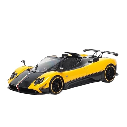 YRXIAO Modellbausatz Auto 1/18 Für Pagani Zonda Cinque Roadster 2009 Metalldruckguss-Modellautos Sonderausgabe Legierungsautomodelle Für Wohndekorationen von YRXIAO