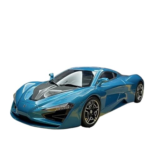 YRXIAO Modellbausatz Auto 1/18 Skala Für Baic ARCFOX AECFOX-GT Neue Energie Sport Auto Legierung Auto Modell Sammlung Spielzeug Desktop Für Wohndekorationen(Blue) von YRXIAO