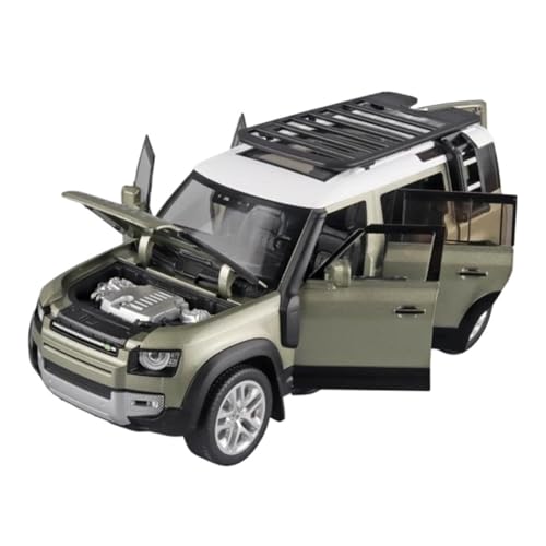 YRXIAO Modellbausatz Auto 1/18 für Land Rover Range Rover SUV Legierung Auto Modell druckguss Metall Geländewagen Modell Sound Und Licht Modell Für Wohndekorationen von YRXIAO