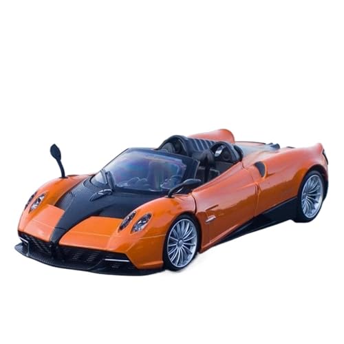 YRXIAO Modellbausatz Auto 1/24 für Pagani Huayra Legierung Sport Auto Modell Druck Druck Metall Spielzeug Fahrzeug Modell Sammlung Sound und Licht Für Wohndekorationen von YRXIAO