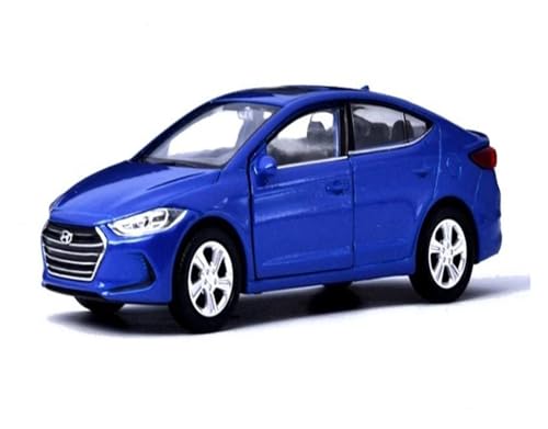 YRXIAO Modellbausatz Auto 1/36 für Hyundai Elantra Legierung Auto Modell druckguss Spielzeug Auto Metall Spielzeug Modell Möbel Ornamente Modell Für Wohndekorationen von YRXIAO