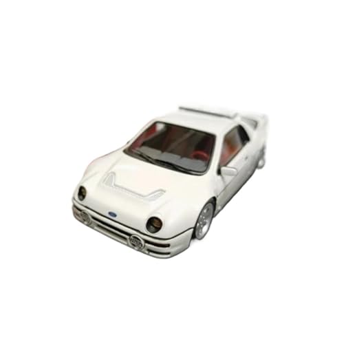 YRXIAO Modellbausatz Auto 1/43 Für Ford RS200 Weiß Harz Modell Auto Erwachsene Souvenir Klassische Statische Display Sammler Spielzeug Detaillierte Für Wohndekorationen von YRXIAO