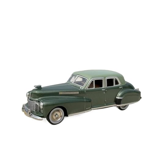 YRXIAO Modellbausatz Auto 1/43 für Cadillac Legierung Klassische Alte Auto Modell Druck Druck Metall Fahrzeuge Retro Vintage Auto Modell Spielzeug Für Wohndekorationen(Green) von YRXIAO