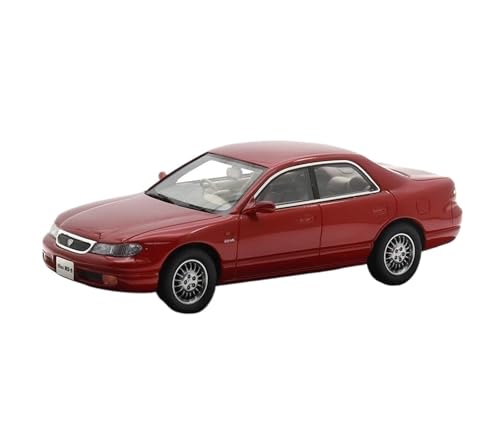 YRXIAO Modellbausatz Auto 1/43 für Mazda Efini MS-8 2,5 Typ X 1992 Modell Harz Modell Auto Fahrzeuge Sammeln Dekorieren Spielzeug Hobby Display Für Wohndekorationen(Red) von YRXIAO