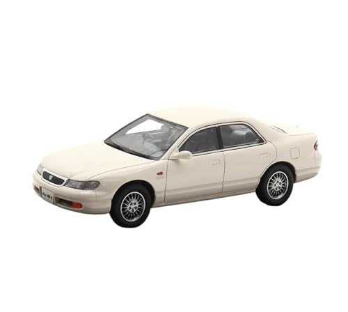 YRXIAO Modellbausatz Auto 1/43 für Mazda Efini MS-8 2,5 Typ X 1992 Modell Harz Modell Auto Fahrzeuge Sammeln Dekorieren Spielzeug Hobby Display Für Wohndekorationen(White) von YRXIAO