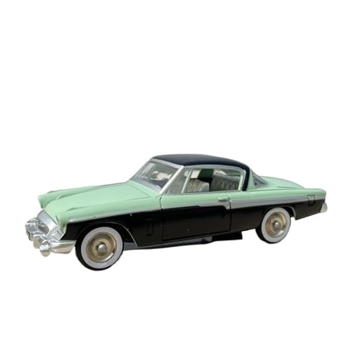 YRXIAO Modellbausatz Auto 1/43 für Studebaker Legierung Klassische Alte Auto Modell Druck Druck Metall Fahrzeuge Retro Vintage Sammlung Spielzeug Für Wohndekorationen(Green) von YRXIAO