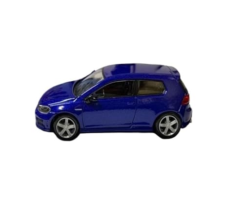 YRXIAO Modellbausatz Auto 1/64 FÜR VW Golf R Sammlung Druckguss Legierung Trolley Modell Ornamente Hobby Display Ornament Modell Kunst Dekoration Für Wohndekorationen von YRXIAO